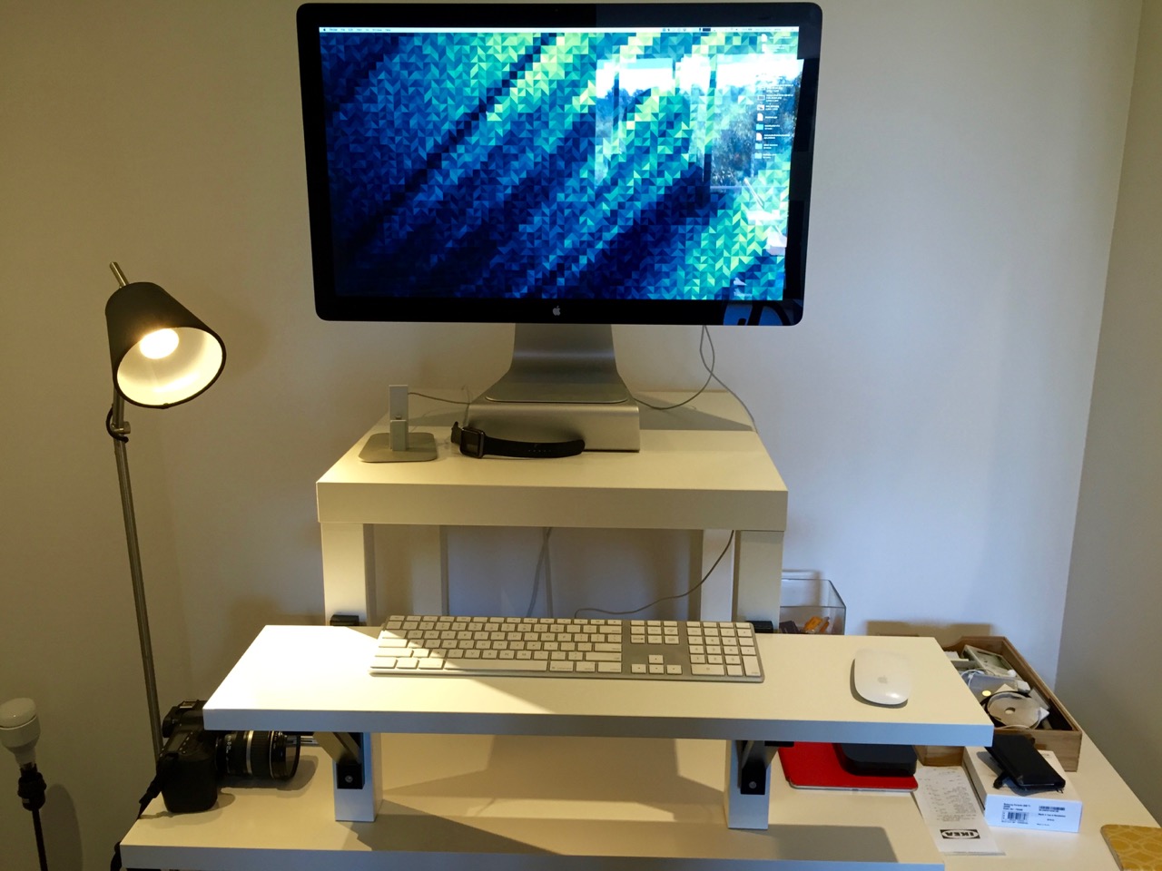 $33 IKEA Standing Desk